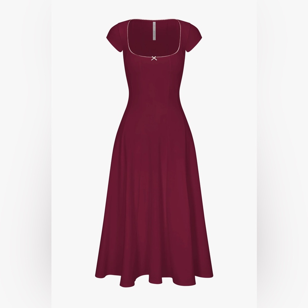 Rat Boi Dream Dress in Bordeaux XS